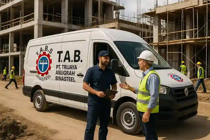 konstruksi construction TABS trijaya anugrah bina steel Hardware solutions