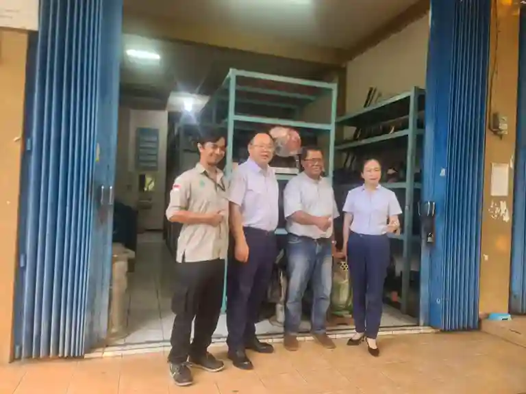 Visit from Leading China Steel Executive TABS trijaya anugrah bina steel Hardware solutions
