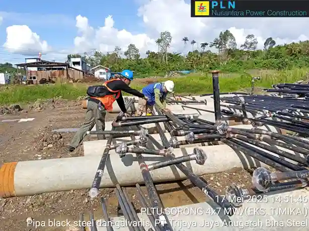 Pengiriman Material Konstruksi ke Lokasi Proyek: Tepat Waktu dan Terjamin construction materials materials near me construction material delivery, material logistics construction site, dan varian lokal fittings fitting flage flanges konstruksi construction TABS trijaya anugrah bina steel Hardware solutions pengiriman PLN