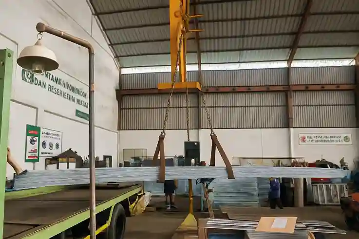 steel grating petronas fittings fitting flage flanges konstruksi construction TABS trijaya anugrah bina steel Hardware solutions pengiriman PLN